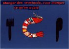 Manger des crustacés, c'est manger ce qu'on a jeté
